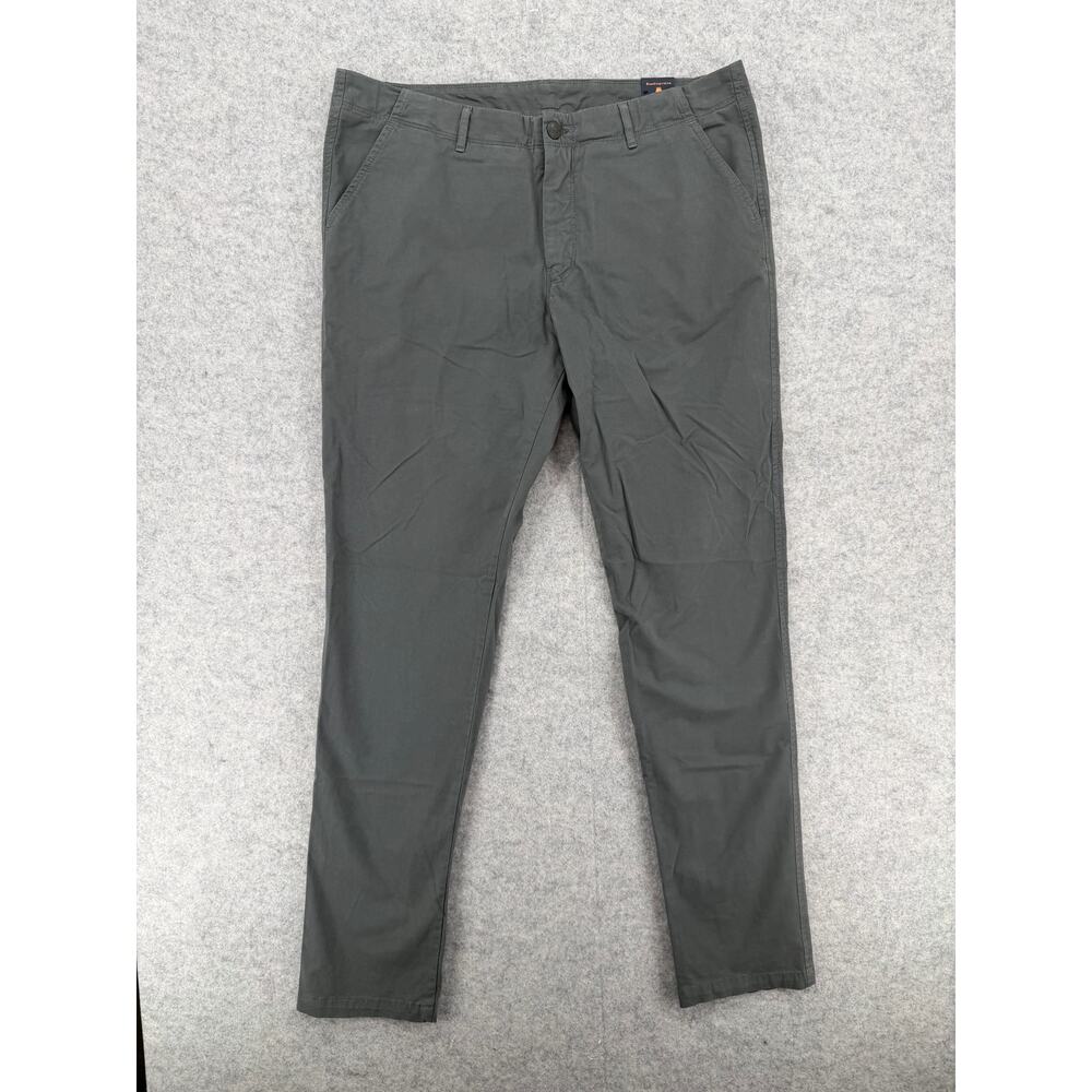 NWT Good Man Brand Magnet Stretch Gray/Green Chino Pants Size Men's 38